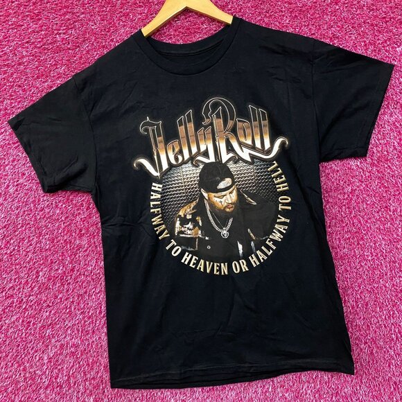 Jelly Roll Halfway To Hell Whitsitt Chapel Album T-Shirt Large - Picture 3 of 4